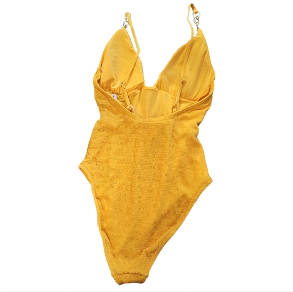 Trina Turk Women's Swimsuit Standard Deep Plunge V-Neck One Piece Swimsuit - Picture 4 of 11